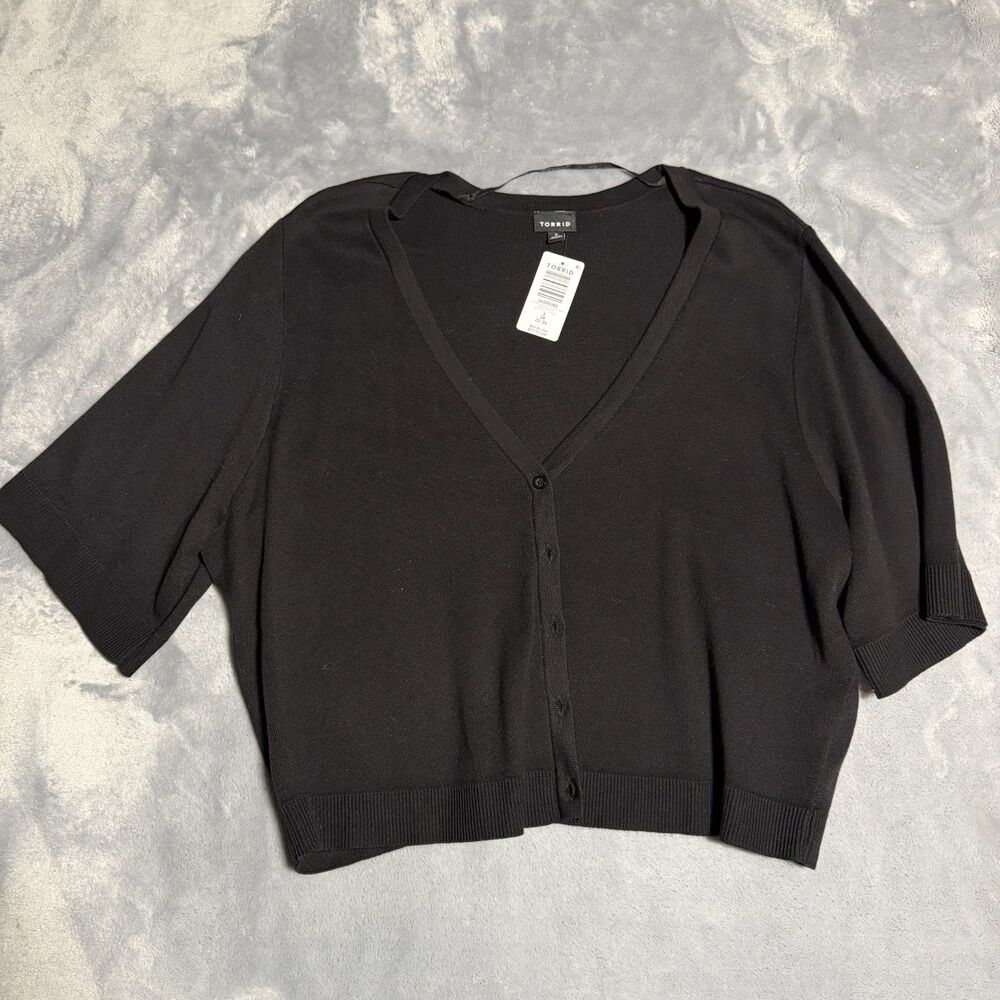 Torrid Button Front Shrug